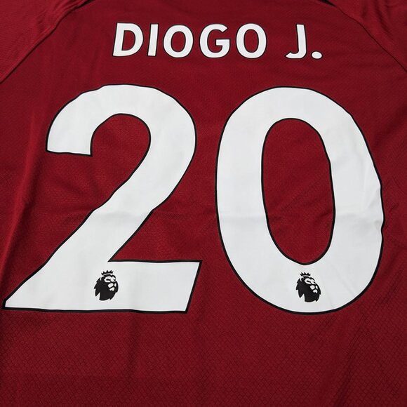 Jota #20 Liverpool 22/25 Home Red Nike Tribute Jersey - Picture 5 of 9